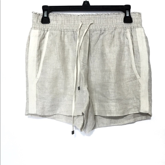 J. Crew Drawstring Linen Tuxedo Shorts Size XS - Picture 1 of 8